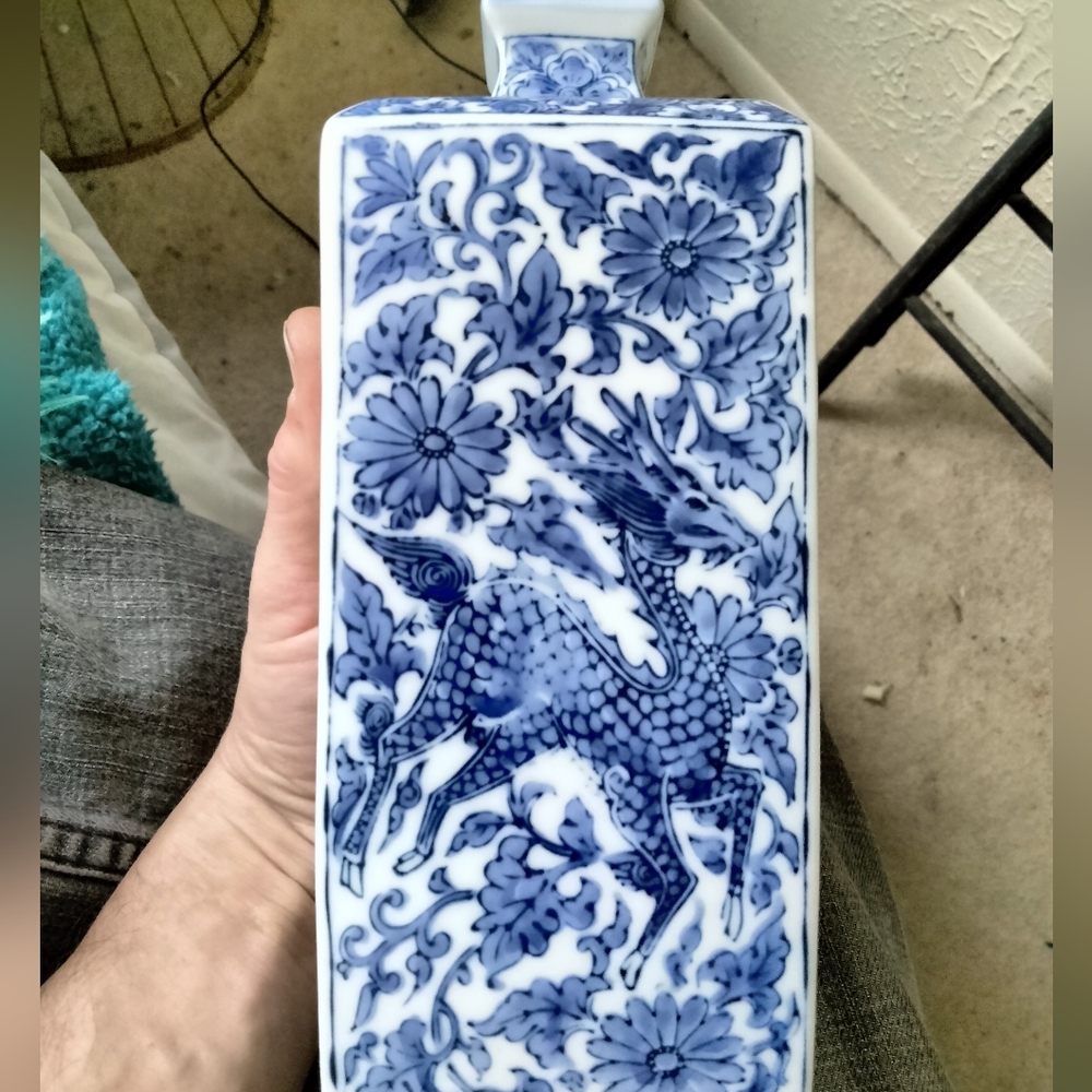 Authentic vintage Japanese Vase
